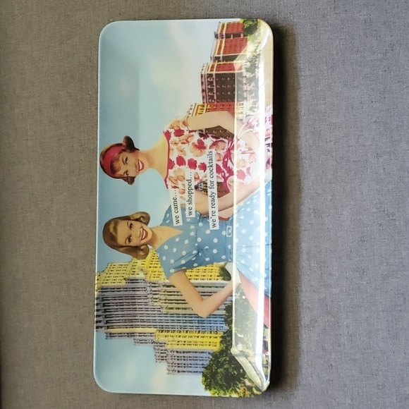 Funny serving Tray Retro Anne‎ Taintor humorous Retro look hostess tray … - Picture 4 of 9